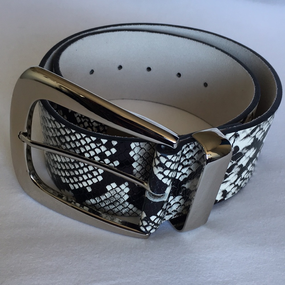 🍂 SALE! B-Low the Belt Jordana Python Waist Belt, Size Medium